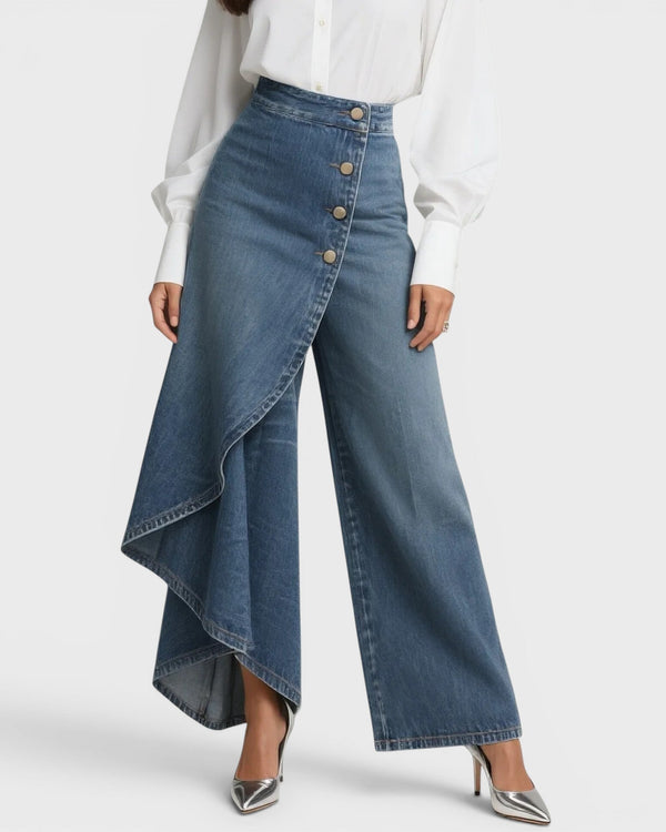 Audrey | Jeans med Zipper