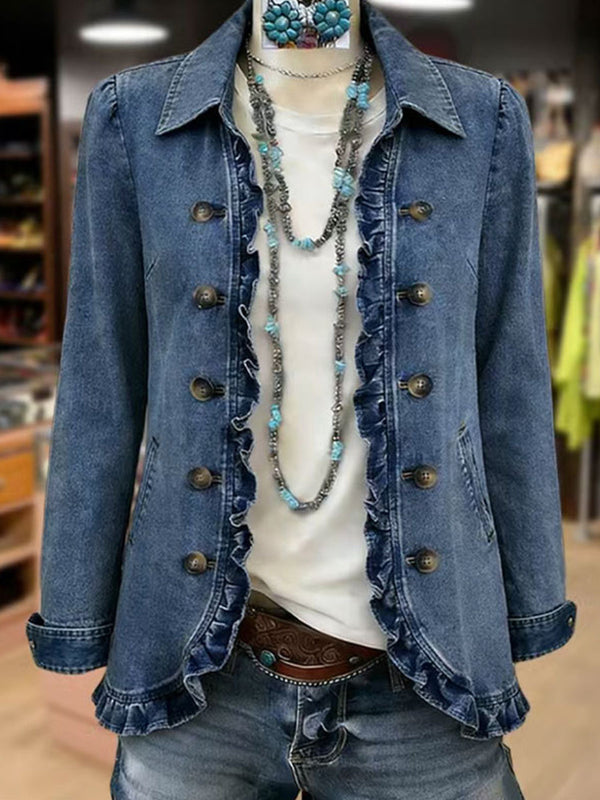 Federica | Blazer med Volanger
