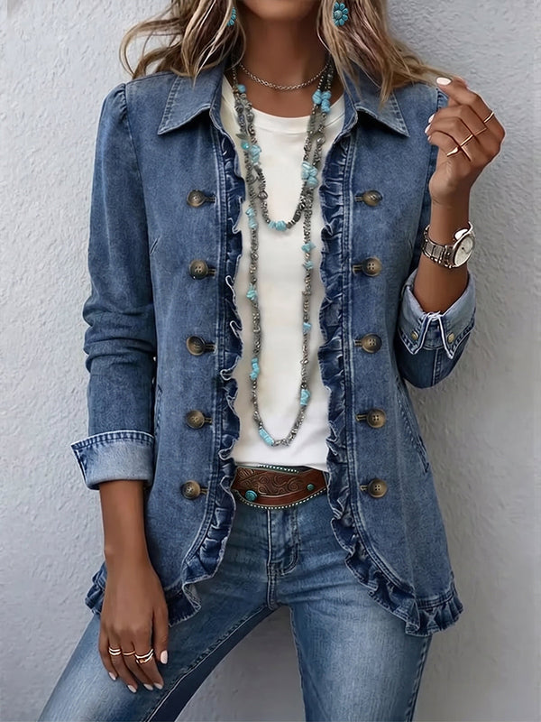 Federica | Blazer med Volanger